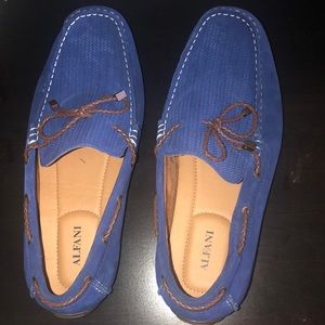 Alfani blue dress shoes